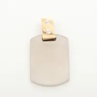 カルティエ　ネックレストップ カルティエ サントス100 ネックレストップ 750(YG)×SS 14.5g A3755562