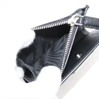 プラダ レザー 2ML049 サフィアーノ トライアング コンパクトウォレット プラダ サフィアーノ トライアングル 2ML049 レザー コンパクト