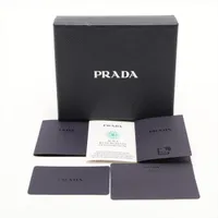 PRADA プラダ サフィアーノ コンパクトウォレット 2ML049 プラダ サフィアーノ 2ML049 レザー コンパクトウォレット