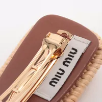 最終値下げ】miumiu ラタン バレッタ（バレッタのみ発送） 2026年最新