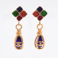 シャネル　ターンロック 95A イヤリング　片耳　美品 CHANEL - シャネル 美品 ココマーク ターンロック 95Aの通販 by