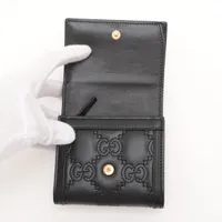 グッチ GGマトラッセ 二つ折り財布 723799 GG コンパクトウォレット グッチ GGマトラッセ 723799 レザー コンパクトウォレット