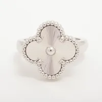 ヴァンクリーフ&アーペル ヴィンテージアルハンブラ ギョーシェ リング