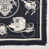 ’23AW HERMÈS エクス・リブリス フリンジスカーフ 80 楽天市場】2023年 秋冬 HERMES エルメス カレ カレ80 エクス
