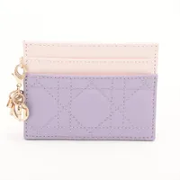 レディディオール　カードケース DIOR | Lady Dior Cosmos ジップ カードホルダー カナージュ