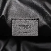 FENDI ブラック ナイロン ポーチ FENDI フェンディ フェンディパック スモールポーチ ナイロン