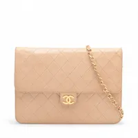 CHANEL マトラッセ チェーンショルダー プッシュロック ベージュ 楽天市場】【中古】 シャネル CHANEL マトラッセ プッシュロック