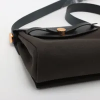 little_lala☆♪商品です ✦美品✦エルメス✦エールバッグ エルメス エールバッグジップ ミニ トワルミリタリーxヴァッシュ