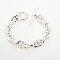 ブレスレット シルバー925 シェーヌダンクル HERMES シェーヌダンクル 1990-2000年 ブレスレット PM/21コマ