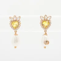 美品❗️GUCCI ハートインターロッキングピアス　片耳‼️ ブランド 品 通販ファッション - 美品 GUCCI ハートインター