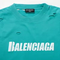 BALENCIAGA 21SS バレンシアガ　コットン　Tシャツ 楽天市場】バレンシアガ BALENCIAGA サイズ:XS 21SS 612966