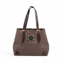 【美品】ルイヴィトン ダミエ ハムステッドMM N51204 LOUIS VUITTON ルイヴィトン DAMIER ダミエ Hampstead MM