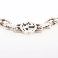 GUCCI ブレスレット　インターロッキングGシルバー　サイズ18 グッチ インターロッキングG ブレスレット 18 925 19.4g