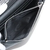 【極美品】メゾンマルジェラ 4ステッチ レザー チェーンウォレット ブラック メゾン マルジェラ MAISON MARGIELA 長財布 4ステッチ チェーン