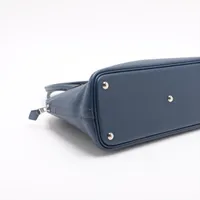 エルメス ボリード27 ヴォーエプソン ブルーサフィール シルバー金具 
