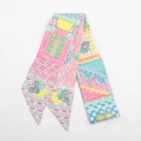 エルメス ツイリー Super Silk Quest スーパー シルク クエスト