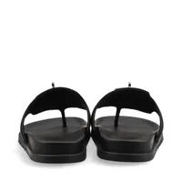 エルメス アンピール レザー サンダル 38 レディース ブラック