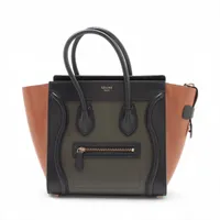 CELINE ラゲージ マイクロショッパー ブラック