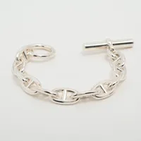 正規品　HERMES エルメス　シェーヌダンクル GM 11コマ　ブレスレット HERMES Accessory】エルメス シェーヌダンクル ブレスレット GM