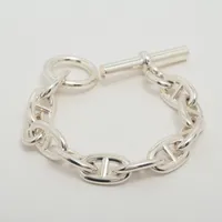 エルメス シェーヌダンクルTGM ブレスレット 925 101.2g