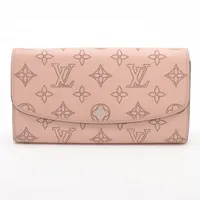 ルイヴィトン マヒナ ポルトフォイユ イリス M60145 財布 ヴィトン マヒナ ポルトフォイユイリス M60145 ピンク 財布