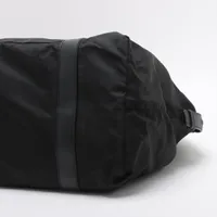 プラダ テスート ナイロンxレザー ボストンバッグ ブラック V49Z