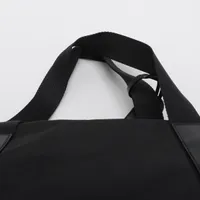 プラダ テスート ナイロンxレザー ボストンバッグ ブラック V49Z