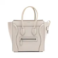 【CELINE】★Vintage★マイクロ ラゲッジ ハンドバッグ CELINE - セリーヌ ラゲージ マイクロショッパー レザー