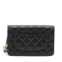 【高級感ならラムスキン】CHANELマトラッセ チェーンウォレット 楽天市場】CHANEL シャネル マトラッセ チェーンウォレット