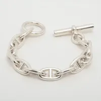Hermes シェーヌダンクル　ブレスレット　GM 12コマ HERMES エルメス ブレスレット シェーヌダンクル GM 12コマ