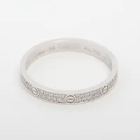 カルティエ ミニラブ Au750 リング サイズ9.5 カルティエ ミニラブリング Au750 サイズ9.5 (Cartier/指輪