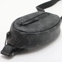 ヴィトン モノグラムエクリプス キャッチ バムバッグ M82777 ブラック