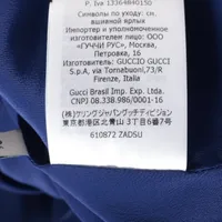 人気商品、GUCCI、ダークネイビー ワンピース 6サイズ GUCCI - GUCCI ワンピース ネイビーの通販 by sese's shop