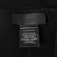 エルメス カシミヤ ポンチョ サイズ表記なし レディース