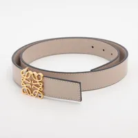 LOEWE ロエベ レザー ベルト アナグラム34-85 LOEWE ロエベ レザー ベルト アナグラム34-85 - メルカリ