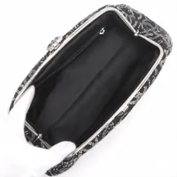良品　シャネル　ココマーク　クリア　ビニール　クラッチバッグ　ポーチ　ブラック CHANEL ココマーク 2018年頃 ショルダーバッグ クリア ブラック