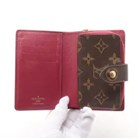 【未使用級】 ルイヴィトン ポルトフォイユ ジュリエット モノグラム フューシャ 駅南やまご質店オンラインショップ / ヴィトン モノグラム