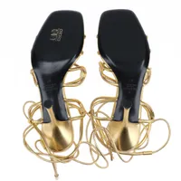 【VALENTINO GARAVANI】 (37) レザー サンダル ヴァレンティノガラヴァーニ レザー サンダル 37 レディース