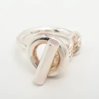 エルメス クロワゼット リング 50 925 9.9g シルバー YZ073356