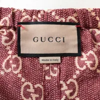 GUCCI GGパターン ショートパンツ 赤 GUCCI グッチ GG スイムショーツ 410571 レッド ナイロン