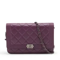 新品CHANEL シャネル　チェーンウォレット　新型　シルバー金具 CHANEL シャネル チェーンウォレット ココマーク キャビアスキン