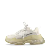 洗練された バレンシアガ スニーカー TRIPLE S メッシュ ロゴ 白 洗練された バレンシアガ スニーカー TRIPLE S メッシュ ロゴ 白