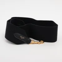 CELINE ショルダーストラップ ブラック　キャンバス セリーヌ ショルダーストラップ キャンバス ブラック A3762848