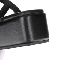 ［VINTAGE] HERMES ジプシー レザー サンダル EU35★ABランク エルメス ジプシー レザー サンダル EU35 レディース ブラック