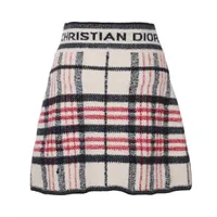 Dior ディオール　ニットスカート クリスチャンディオール コットン ニットスカート I38