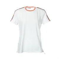 フェンディ 22年 コットン Tシャツ XS レディース ホワイト