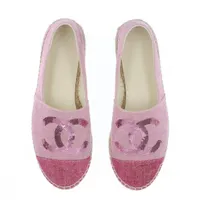 春カラー♪ CHANEL エスパドリーユ ココマーク ピンク 25S 春カラー♪ CHANEL エスパドリーユ ココマーク ピンク 25S