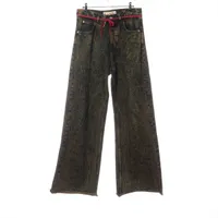 マルニ 24SS コットン デニムパンツ 29 メンズ ブラウン