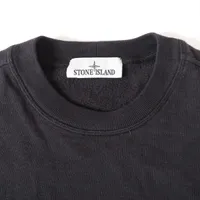 ドンペン 新品25SS ストーンアイランド スウェット M ブラック ストーンアイランド 25SS コットン スウェット L メンズ