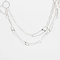 エルメス シェーヌダンクル パンク ネックレス 925 94g シルバー